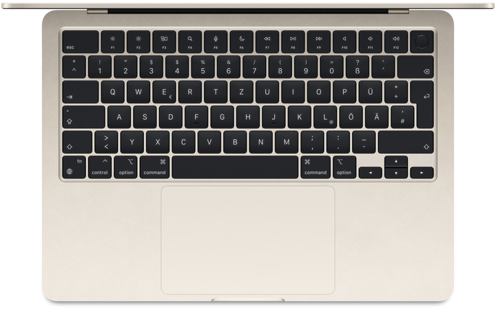 Ноутбук Apple MacBook Air 13.6" M3 8/256GB 2024 (MRXT3D/A) Starlight - зображення 2