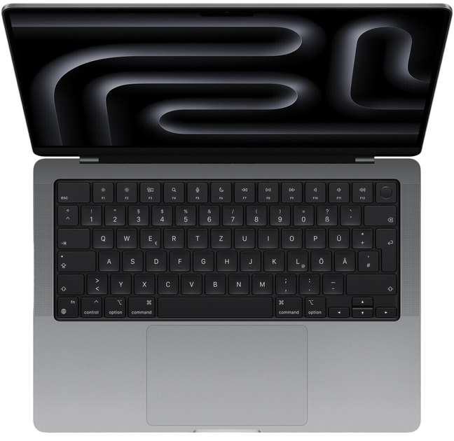 Laptop Apple MacBook Pro 14" M3 8/512GB 2023 (MTL73D/A) Space Gray - obraz 2