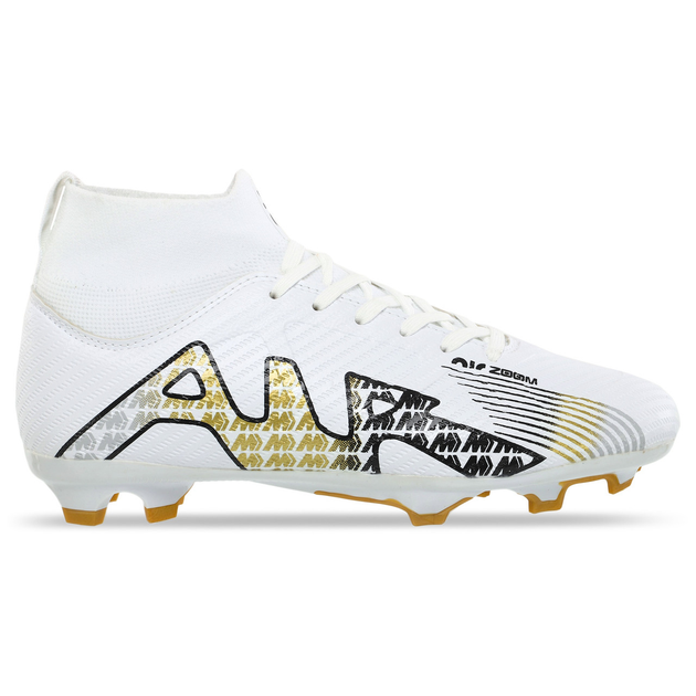 Бутсы футбольные с носком Zelart Zoom Run 220918B-3 размер 44 White ...