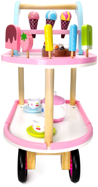 Ігровий набір Norimpex Wooden Ice Cream Cart (5902444033147) - зображення 2