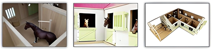 Stajnia Hipo Kids Globe with 3 Boxes and Storage Room 1:24 (8713219362167) - obraz 2