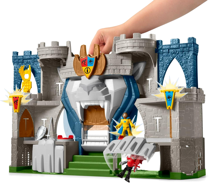 Ігровий набір Fisher-Price Imaginext Knight Castle With Figures (0194735009640) - зображення 9