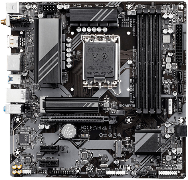 Płyta główna Gigabyte B760M DS3H AX (LGA1700, Intel B760, PCI-Ex16) (B760MDS3HAXDDR41.2) - obraz 5