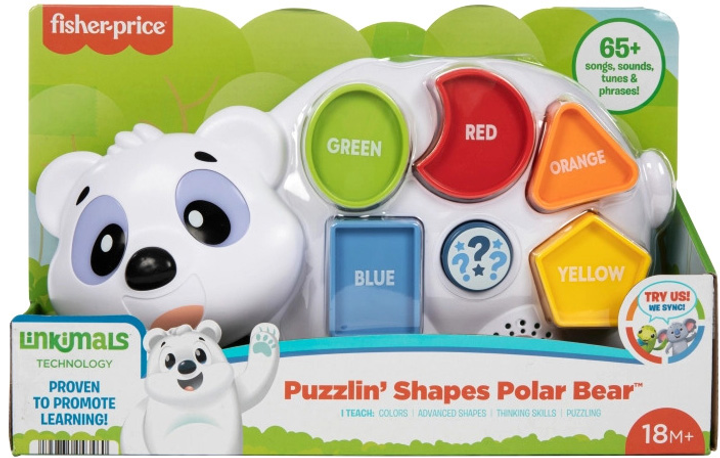 Zabawka edukacyjna Fisher-Price Toddler Polar Bear Linkimals (194735093687) - obraz 1