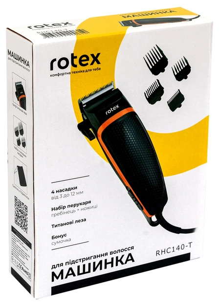 Машинка для стрижки волос ROTEX RHC140-T – фото, отзывы