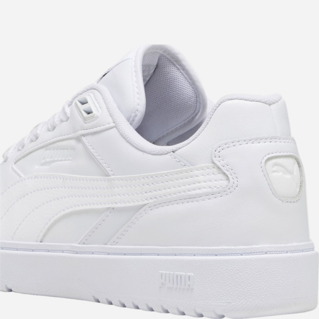 Чоловічі кеди низькі Puma Doublecourt 393284-01 44.5 Білі (4099683170908) - зображення 6