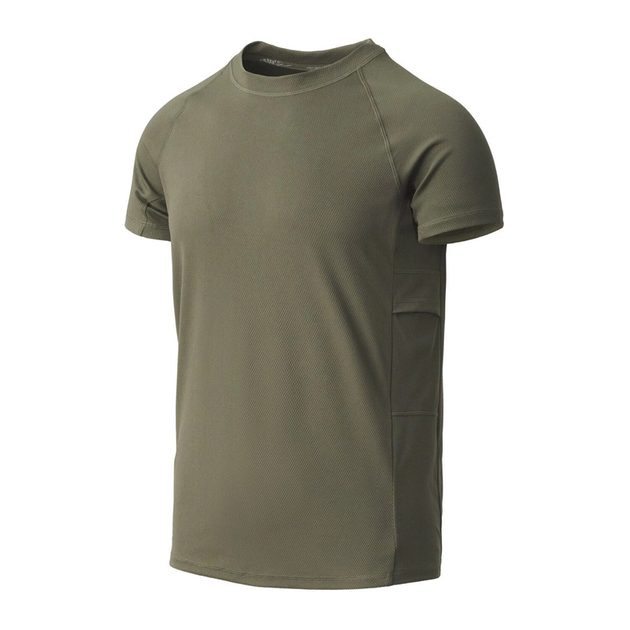 Футболка Helikon-Tex Functional-Quickly Dry, Olive green M/Regular (TS-FUN-QD-02) - зображення 1