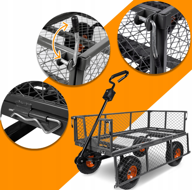 Тележка садовая Maltec 100л - Фото 9 Тележка садовая Maltec 100л - изображение 9