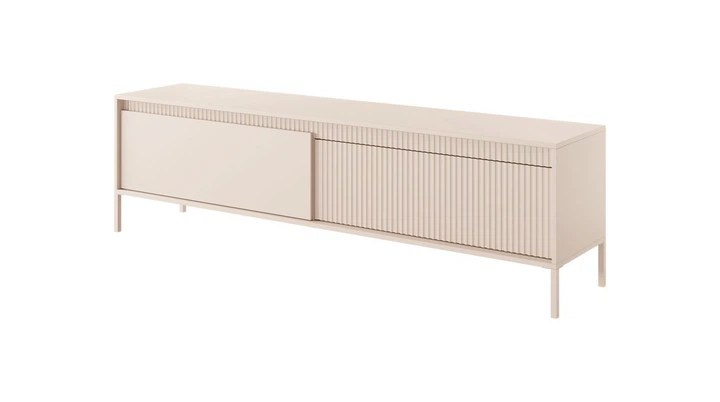 Тумба под телевизор Perfect Home Сенсо/Senso 2-дверная 2D/187 Беж (PFH-091110) - изображение 5