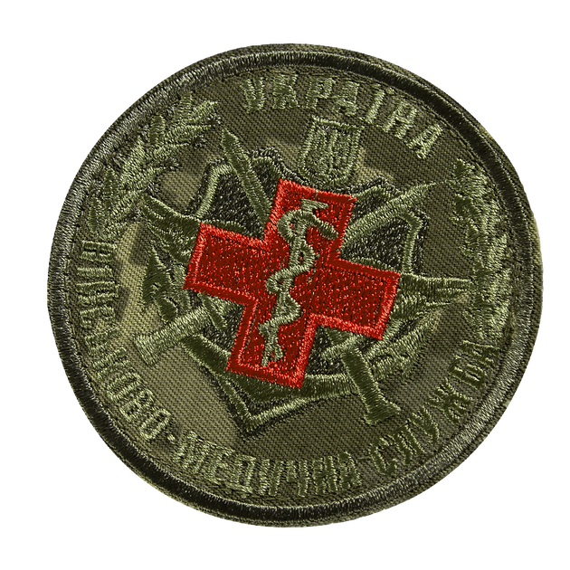 Шеврон/липучка Червоний Хрест Олива (7500) - изображение 1