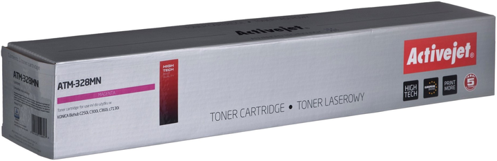 Toner cartridge Activejet do Konica Minolta TN328M Supreme Magenta (ATM-328MN) - obraz 1