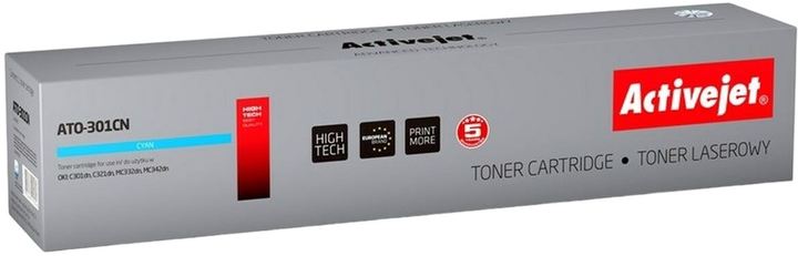 Toner cartridge Activejet do OKI 44973535 Supreme Blue (ATO-301CN) - obraz 1