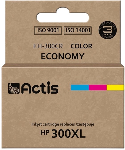 Wkład atramentowy Actis do HP 300XL CC644EE Standard Magenta/Cyan/Yellow (KH-300CR) - obraz 1