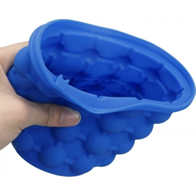 Силіконова форма для льоду Ice Cube Maker Genie - зображення 3