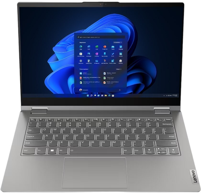  Ноутбук Lenovo ThinkBook 14s Yoga G3 (21JG000VMX) Grey - зображення 1
