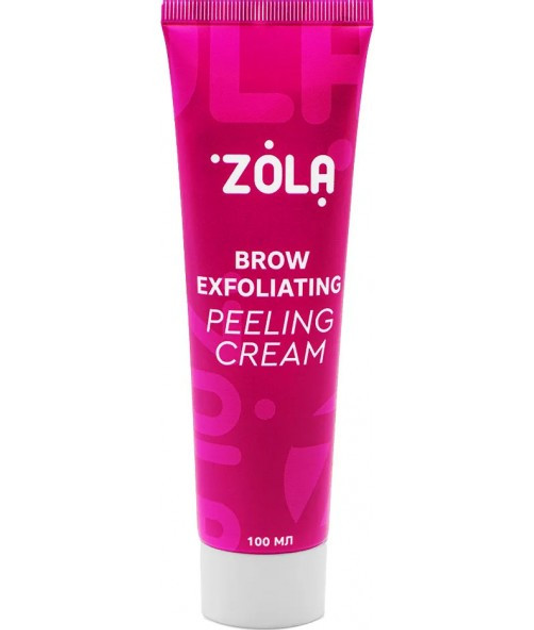 Крем скатка для бровей Zola Brow exfoliating peeling cream 100 мл ...