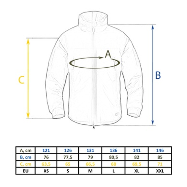 Куртка зимняя Helikon-Tex Level 7 Climashield® Apex 100g Flecktarn 3XL - изображение 2