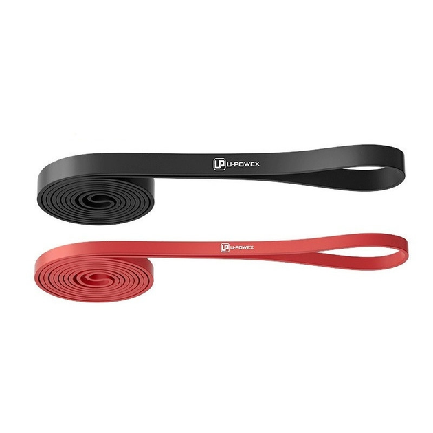 Резинові петлі для тренувань U-POWEX UP_1072 Power Band набір 2шт. Red ...