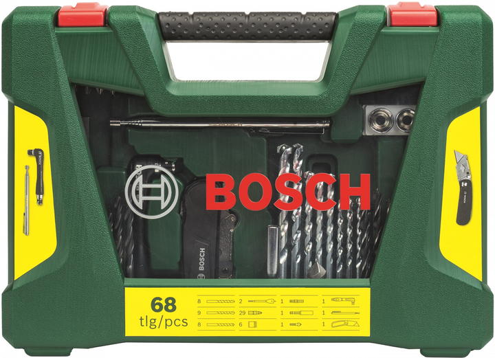 Набір приладдя Bosch V-Line 68 ел. 2607017191 - зображення 3