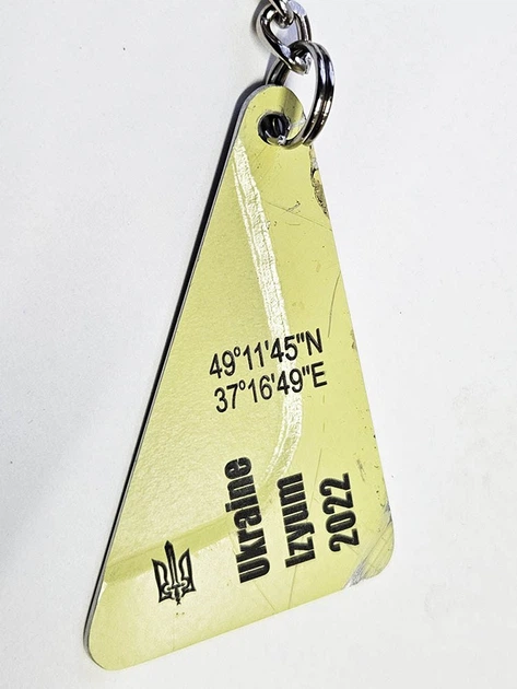 Брелок з російського літака su-30 Keychain Original piece from the plane SU-30 16 - зображення 5