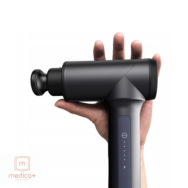 Перкуссионный ручной массажер для тела и мышц Medica+ MassHand Pro 5.0 (Япония) - изображение 7