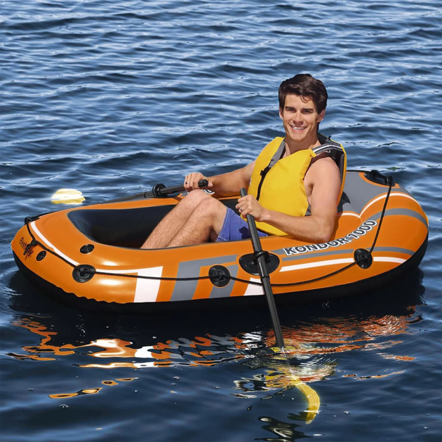 Одномісний надувний човен Bestway Kondor 1000 155 x 93 см (6942138979732) - зображення 7