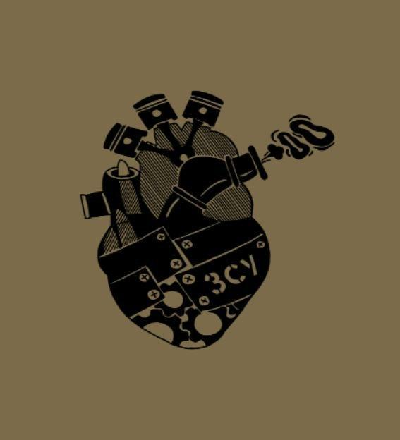 Бавовняна футболка прямого крою ЗСУ з принтом Сердце олива 56 - зображення 2