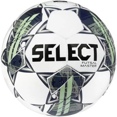 Мяч футзальный Select Master v22 біло-зелений Уні 4 (5703543298334) - Фото 1 Мяч футзальный Select Master v22 біло-зелений Уні 4 (5703543298334) - изображение 1
