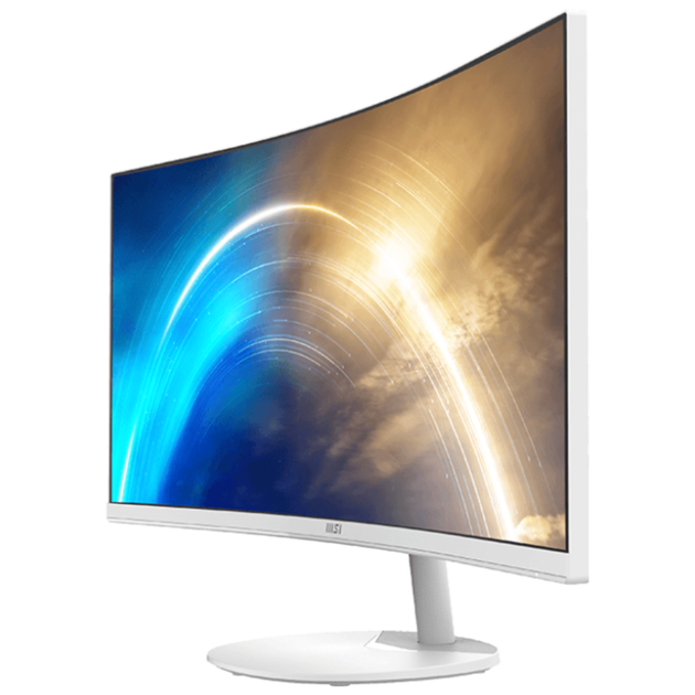 Монітор 34" MSI PRO MP341CQW VA безрамковий/вигнутий екран Білий - Фото 2 Монітор 34" MSI PRO MP341CQW VA безрамковий/вигнутий екран Білий - зображення 2