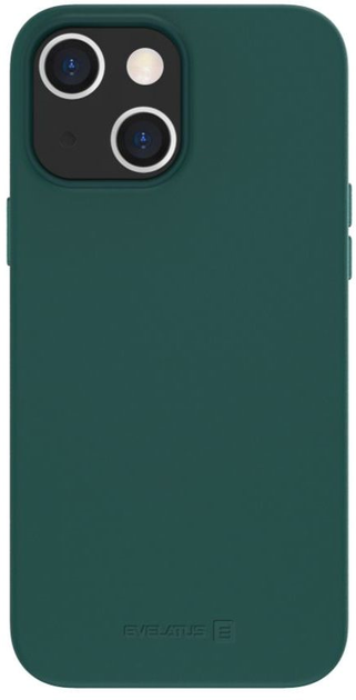 Панель Evelatus Genuine Leather Case MagSafe для Apple iPhone 14 Plus Dark Green (4752192060497) - зображення 1