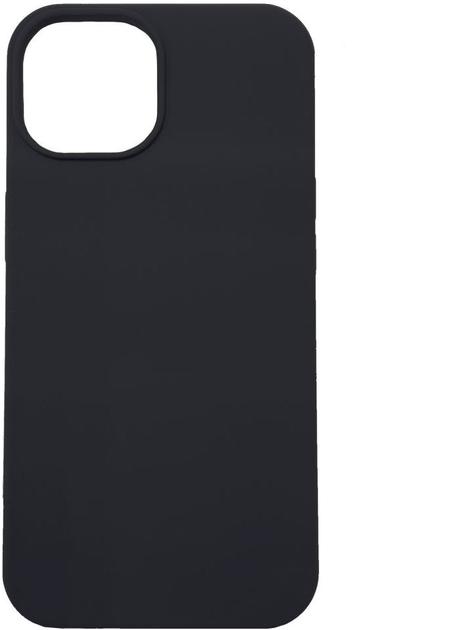 Etui plecki Evelatus Premium MagSafe Soft Touch Silicone Case do Apple iPhone 14 Black (4752192061234) - obraz 1