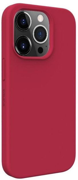 Etui plecki Evelatus Premium Magsafe Soft Touch Silicone Case do Apple iPhone 14 Dark Red (4752192062392) - obraz 1