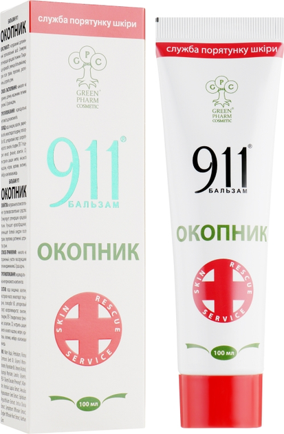 Бальзам Живокіст - Green Pharm Cosmetic 100ml (204331-35800) - зображення 1