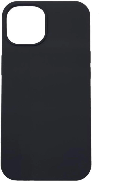 Etui plecki Evelatus Leather Case Zipper Design Flower do Apple iPhone 15 Black (4752192074326) - obraz 1