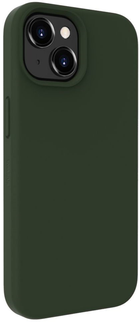 Панель Evelatus Premium Magsafe Soft Touch Silicone Case для Apple iPhone 15 Dark Olive (4752192066604) - зображення 1