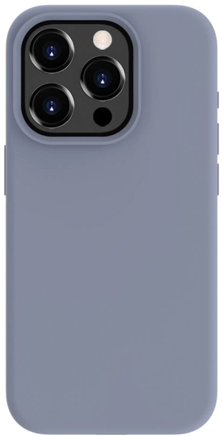 Etui plecki Evelatus Premium Magsafe Soft Touch Silicone Case do Apple iPhone 15 Pro Max Lavender Gray (4752192066864) - obraz 2
