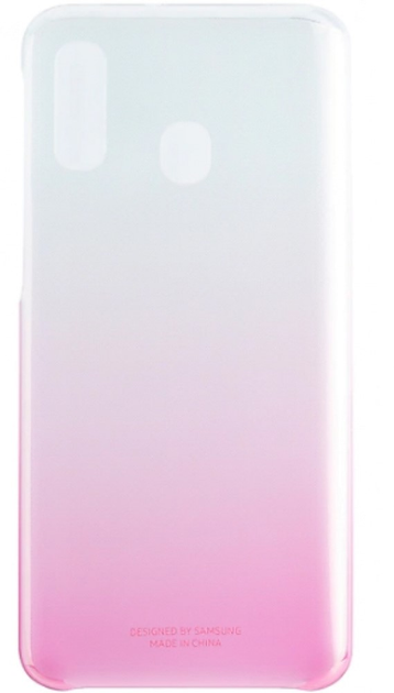 Etui plecki Samsung Gradation Cover do Galaxy A40 Pink (8801643776985) - obraz 1