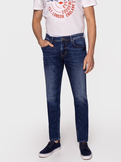 Jeansy slim fit męskie Lee Cooper DENZEL-2287 36-32 Granatowe (5904347399108) - obraz 2