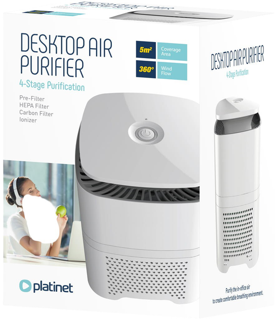 Очисник повітря Platinet PDAP5W1 - зображення 6