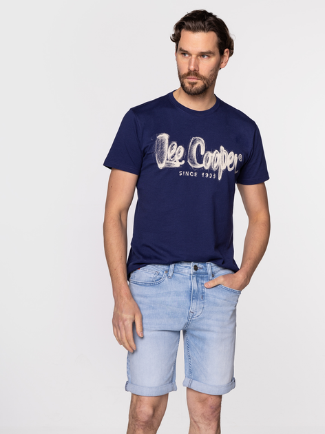 Шорти чоловічі Lee Cooper DUST-1223 S Блакитні (5904347386214) - зображення 1