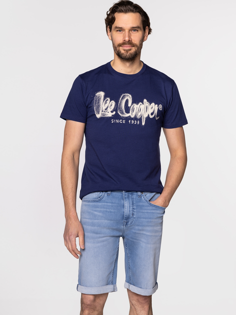 Шорти чоловічі Lee Cooper JOG-1422 XL Блакитні (5904347386092) - зображення 2