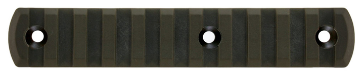Планка DLG Tactical (DLG-113) для M-LOK, профіль Picatinny/Weaver (11 слотів) олива - зображення 1