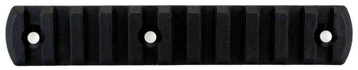 Планка DLG Tactical (DLG-113) для M-LOK, профіль Picatinny/Weaver (11 слотів) чорна - зображення 1