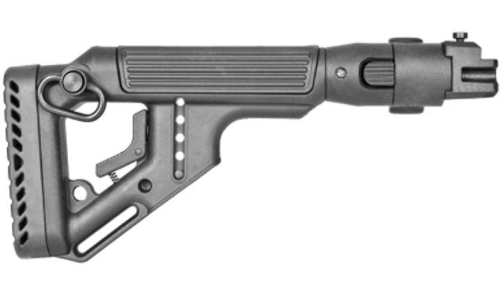 Приклад складной FAB UAS для AK 47, полимер, черный - изображение 2