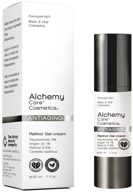 Крем для обличчя Alchemy Care Cosmetics Alchemy Antiaging Retinol 30 мл (8436587023774) - зображення 1