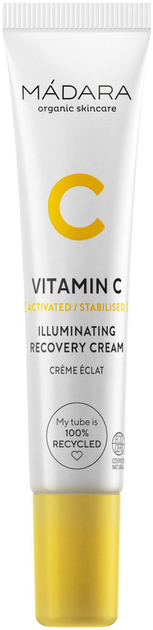 Krem do twarzy Madara Vitamin C Illuminating Recovery 15 ml (4752223007309) - obraz 1