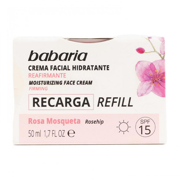 Krem do twarzy Babaria Rosehip Refill 50 ml (8410412100557) - obraz 1