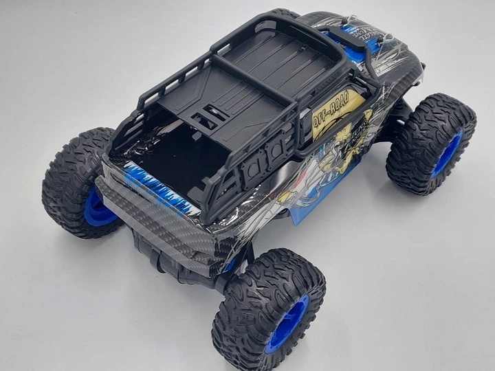 Джип на радиоуправлении Limo Toy М 5535 27 см Синий с черным - Фото 2 Джип на радиоуправлении Limo Toy М 5535 27 см Синий с черным - изображение 2