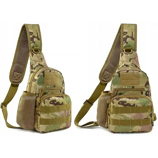 Рюкзак AOKALI Outdoor A14 20L Camouflage CP на одно плечо - зображення 2
