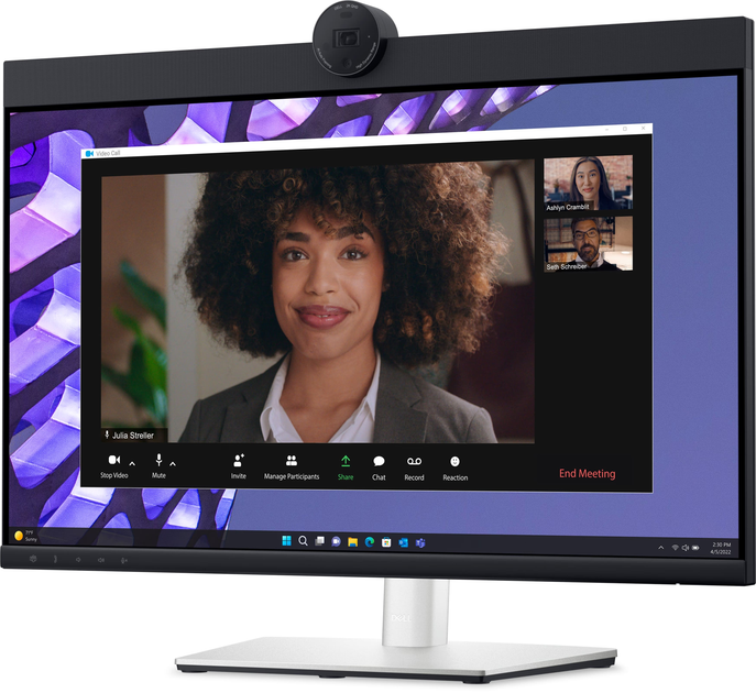 Монітор 24" Dell 24 Video Conferencing Monitor P2424HEB (210-BKVC) - зображення 3